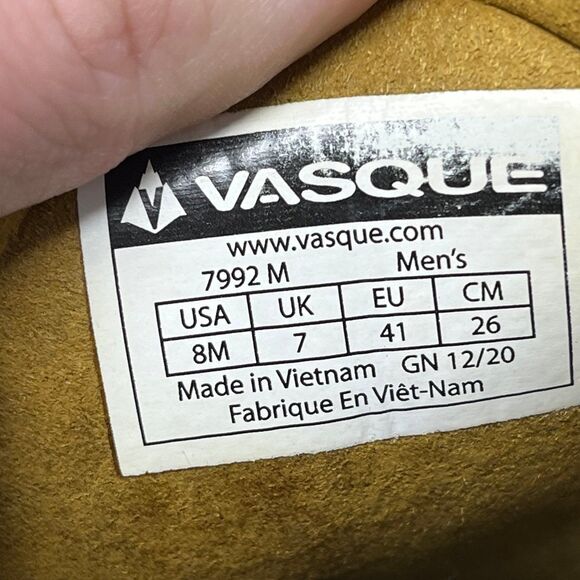 Vasque Satoru Trail LT Low Hiking Shoes Tobacco Brown Trail Shoes Men’s 8 US main image 7
